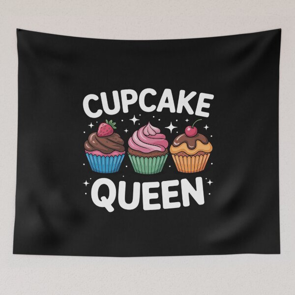 Item preview, Cupcake Queen For Women Girls Cupcake Lovers designed and sold by nicomitchell.