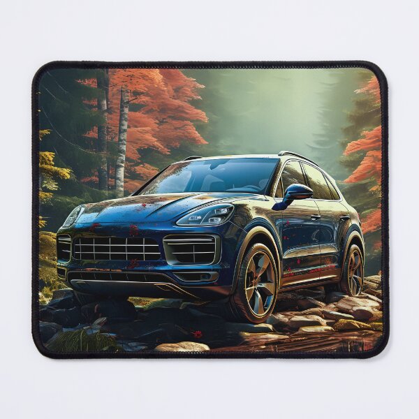Item preview, SUV contrasting with glowing fall forest colors designed and sold by RevUpDesign.