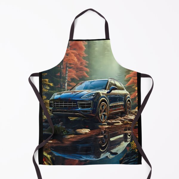 Item preview, SUV contrasting with glowing fall forest colors designed and sold by RevUpDesign.