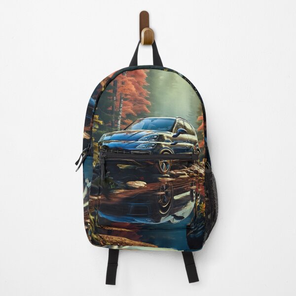 Item preview, SUV contrasting with glowing fall forest colors designed and sold by RevUpDesign.
