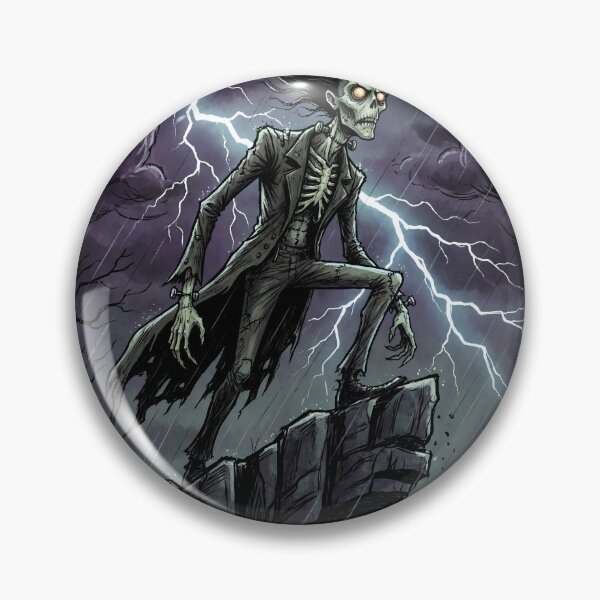 Item preview, Frankenstein's monster illustration art designed and sold by Vintage Designs +.