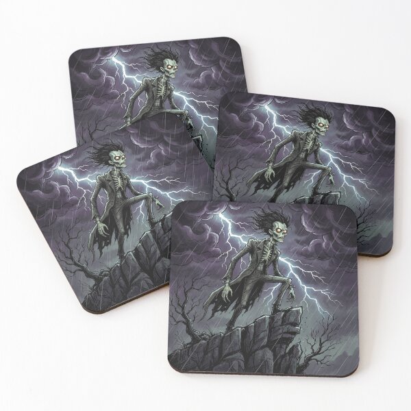 Item preview, Frankenstein's monster illustration art designed and sold by Vintage Designs +.