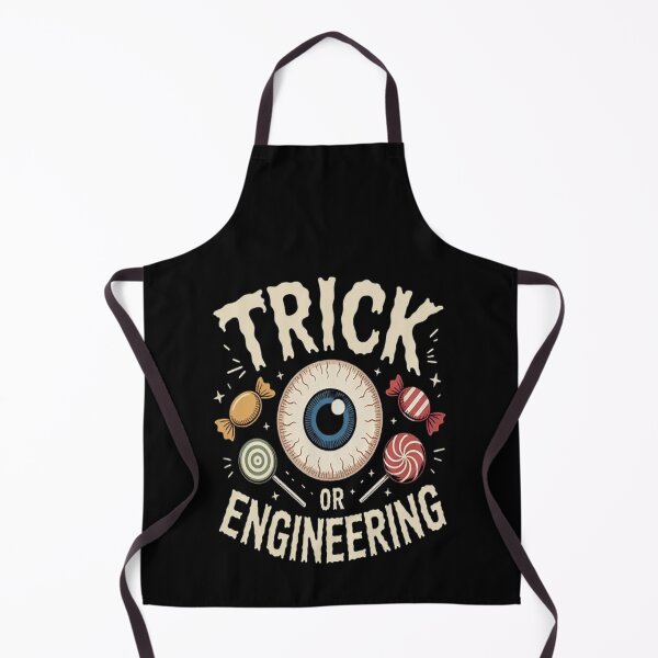 Item preview, Trick or Engineering Halloween Civil Engineer Scary designed and sold by CottonCandyPrin.