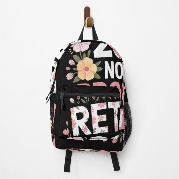 Item preview, Retired 2025 not my problem anymore floral retirement designed and sold by LacostCarl.