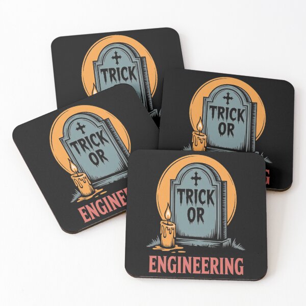 Item preview, Trick or Engineering Halloween Mechanical Engineer Scary designed and sold by CottonCandyPrin.