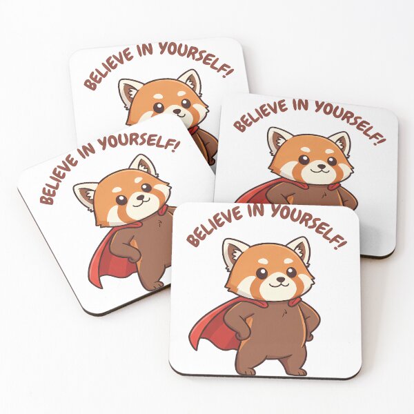 Item preview, Believe in Yourself - Red Panda designed and sold by Surajpro.