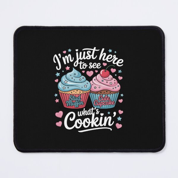 Item preview, Gender Reveal I'm Just Here, Cupcake Or Stud Muffin designed and sold by nicomitchell.