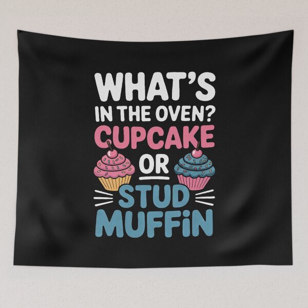 Item preview, Gender Reveal Party  Cupcake or Stud Muffin designed and sold by nicomitchell.