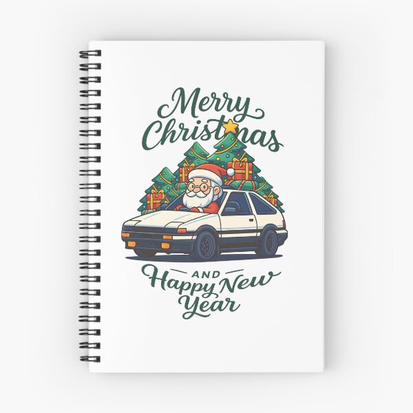 Item preview, merry christmas JDM car illustration designed and sold by sabartgunpla.