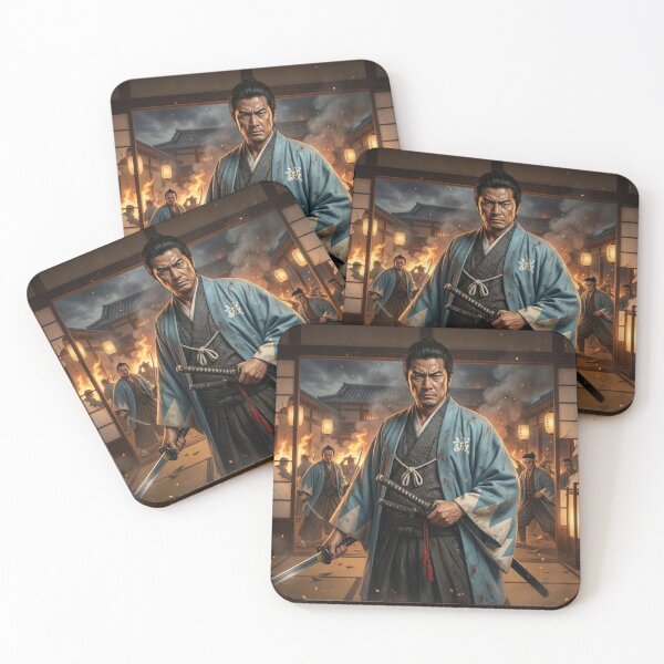 Item preview, Kondo Isami — The Last Stand of the Shinsengumi | Japanese Samurai Art designed and sold by Mori-no-Akari.