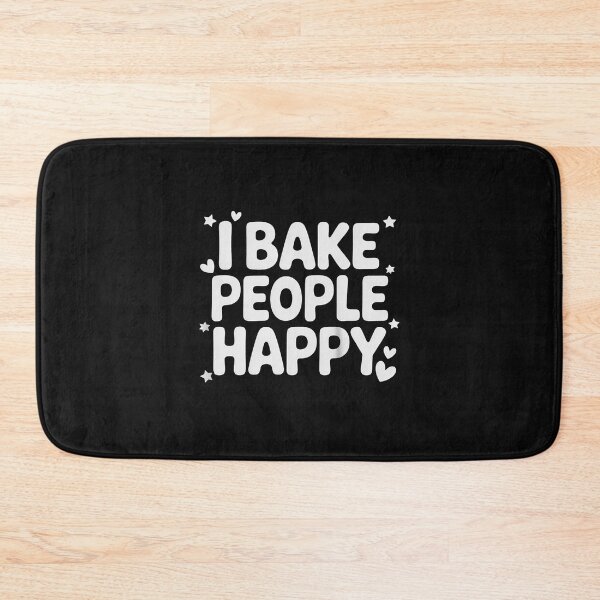 Item preview, I Bake People Happy Cupcake & Cookie Baking Crew Love Bakers designed and sold by nicomitchell.