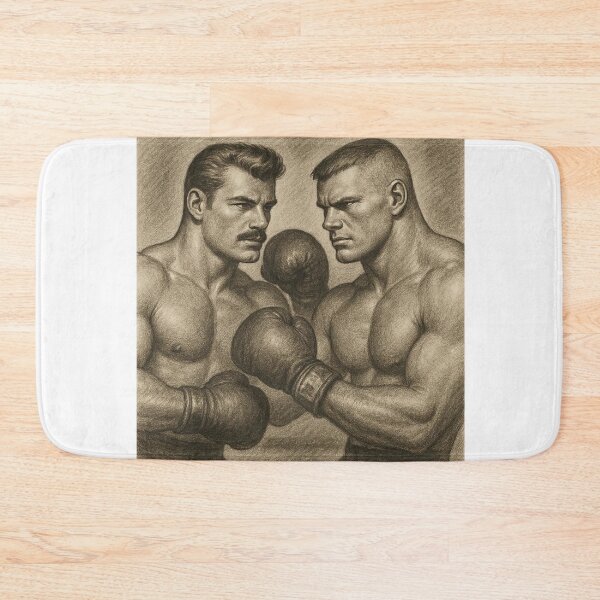 Item preview, 1940s San Francisco Head To Head Tom of Finland Tribute Gay Pride Graphic Design designed and sold by ItsAKinkThing.