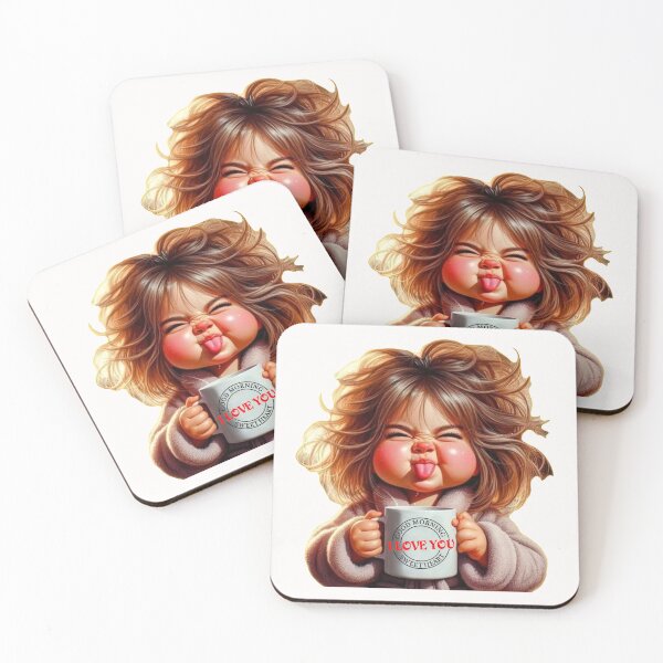 Item preview, Good Morning Sweetheart; I Love You; AI Style; designed and sold by StickerApe.