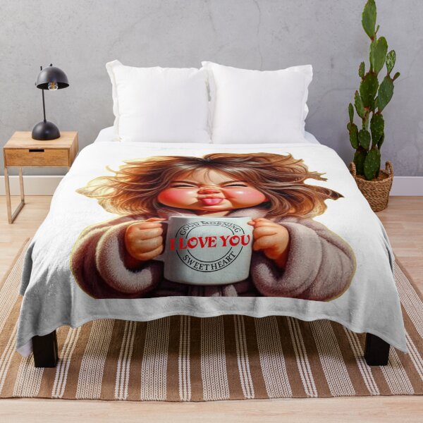 Item preview, Good Morning Sweetheart; I Love You; AI Style;  designed and sold by StickerApe.