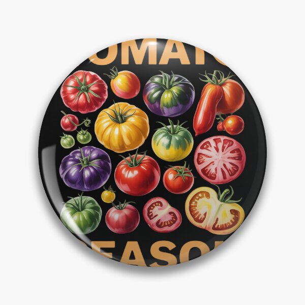 Aperçu de l'œuvre Saison des tomates, jardinage végan, passionné de plantes créée et vendue par nicomitchell.