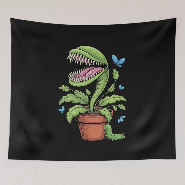 Item preview, Venus Flytrap Monster Carnivorous Plant Carnivore Flower designed and sold by nicomitchell.