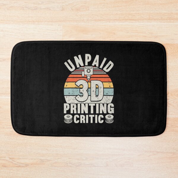 Item preview, Unpaid 3D Printing Critic Filament 3D Printing Retro designed and sold by KathleenEliza.