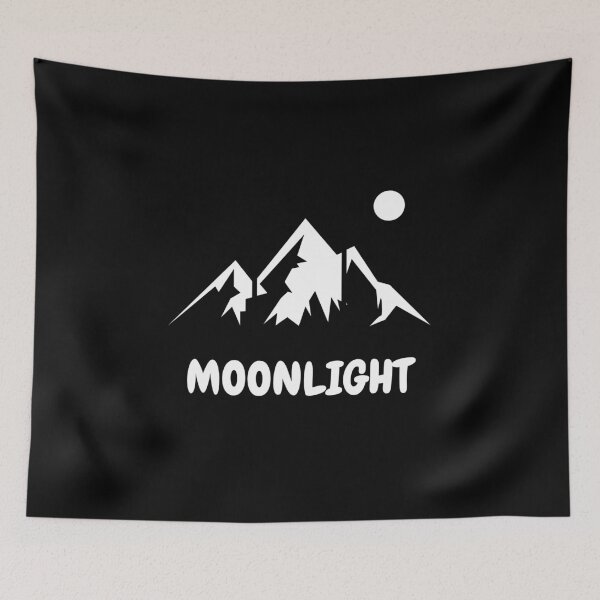 Item preview, Moon Light Aesthetic Tee – Mystical Night Glow Design designed and sold by ADEMIX.