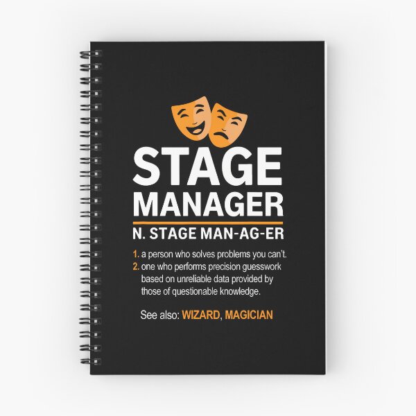 Item preview, Stage Manager Definition Broadway Theatre Director Musical designed and sold by HollyTrina1.