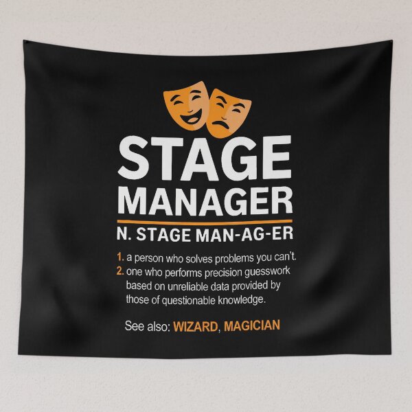 Item preview, Stage Manager Definition Broadway Theatre Director Musical designed and sold by HollyTrina1.