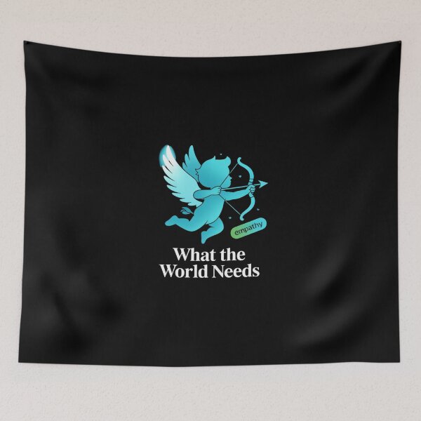 Item preview, Inspiring World Needs Empathy designed and sold by VasilisLamArt.