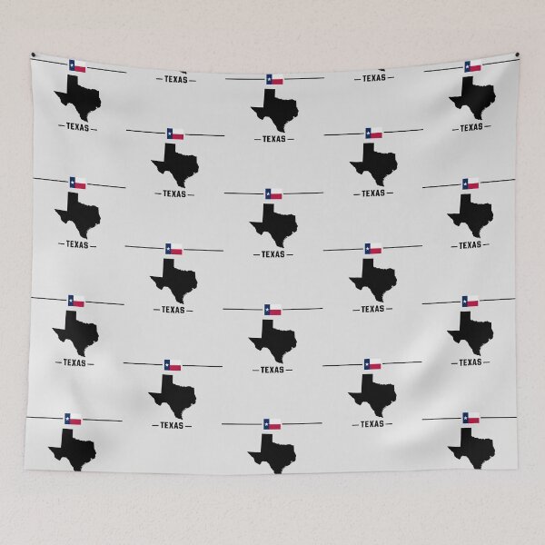 Item preview, The Lone Star State Pride, Classic Texas Map & Flag Silhouette designed and sold by mashmosh.
