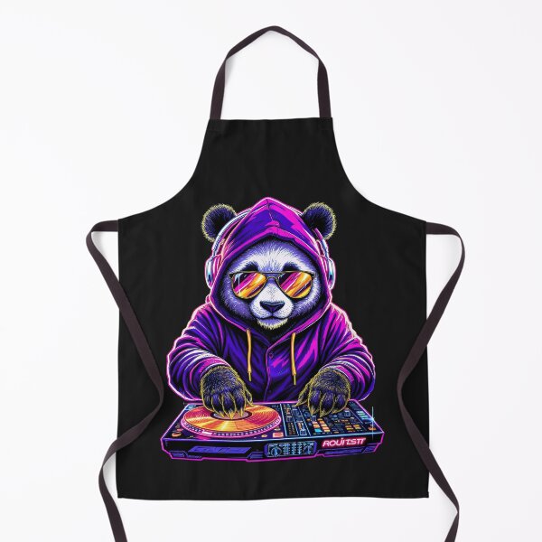 Item preview, DJ Panda | Neon Bass Master designed and sold by ColorSplash123.