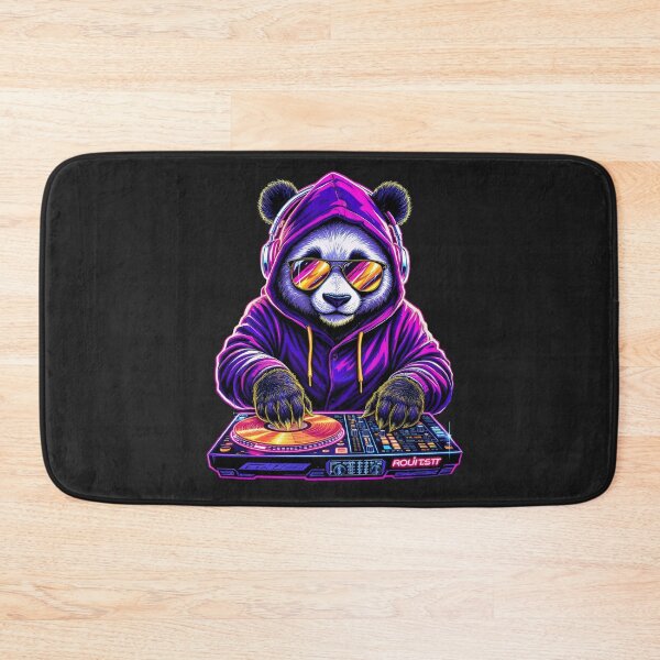 Item preview, DJ Panda | Neon Bass Master designed and sold by ColorSplash123.