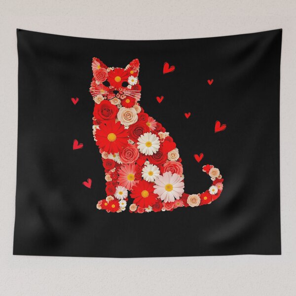 Item preview, Cute Valentine Day Funny Girls Cat Valentines Day Women designed and sold by JeneMindy.
