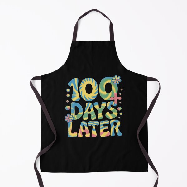 Item preview, One Hundred Days Later 100th day of school teacher or pupil designed and sold by lilLilaBatArt.