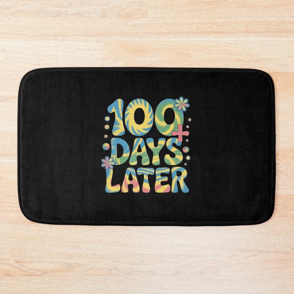 Item preview, One Hundred Days Later 100th day of school teacher or pupil  designed and sold by lilLilaBatArt.