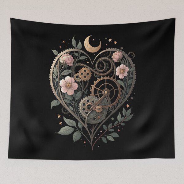 Item preview, Steampunk Astral Gearheart designed and sold by SolombraArt.