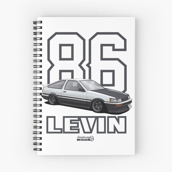 Item preview, Toyota Corolla AE86 LEVIN 4AGE Touge designed and sold by SimpleWayDesign.