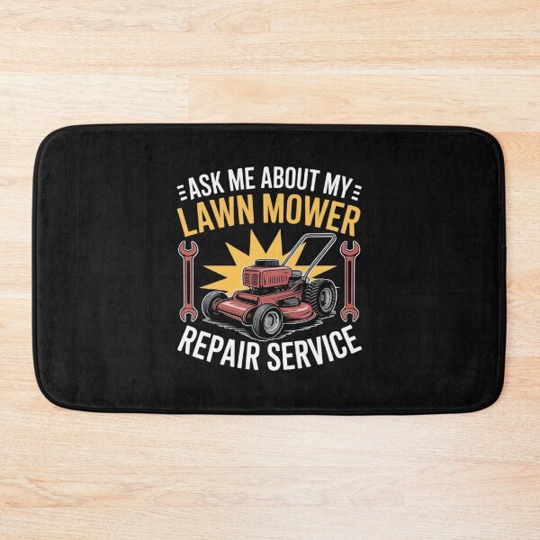 Item preview, Ask Me About My Lawn Mower Repair Service designed and sold by nicomitchell.
