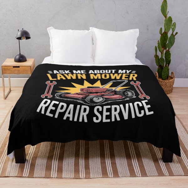 Item preview, Ask Me About My Lawn Mower Repair Service designed and sold by nicomitchell.