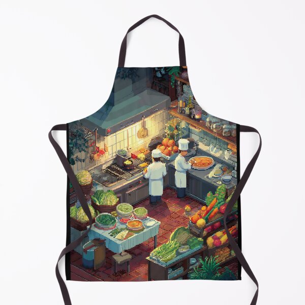 Artikelvorschau, Retro-Pixel-Art-Essen entworfen und verkauft von bapupa.