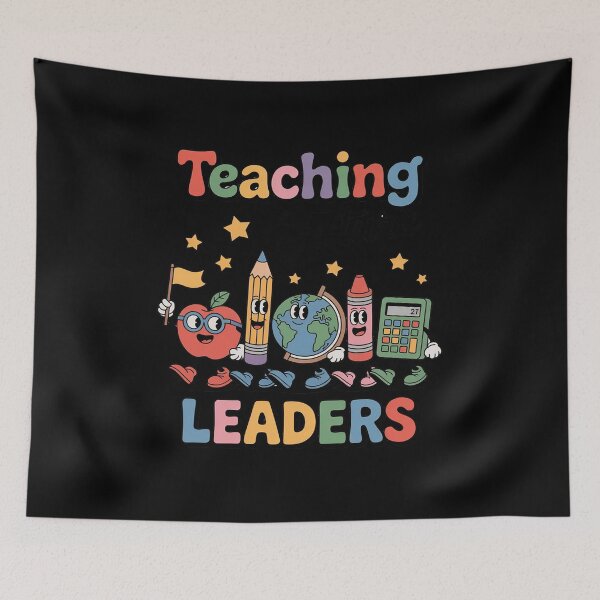 Item preview, Teaching Future Leaders Groovy Teacher Back To  designed and sold by lilLilaBatArt.