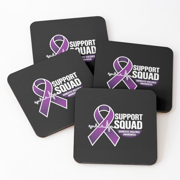 Item preview, Domestic Violence Awareness Month Support Squad Heartbeat designed and sold by nicomitchell.