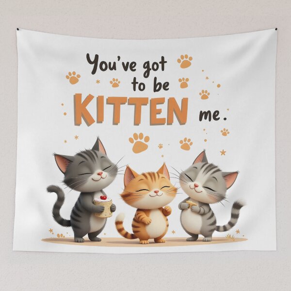 Item preview, Clever Cats - You've got to be Kitten me designed and sold by Petalandfur.