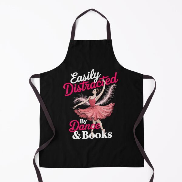 Item preview, Easily Distracted By Dance & Books - Ballet Dancer Ballerina designed and sold by nicomitchell.