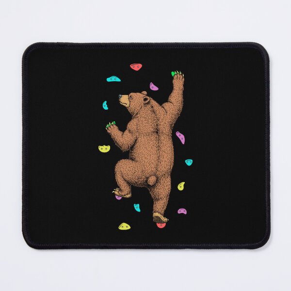 Item preview, Rock Climber Indoor Wall Climbing Bear Funny Climbers designed and sold by GrandeDuc.