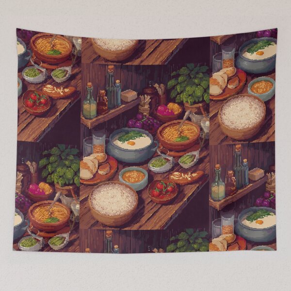Item preview, Gaming Pixel Art Food designed and sold by bapupa.