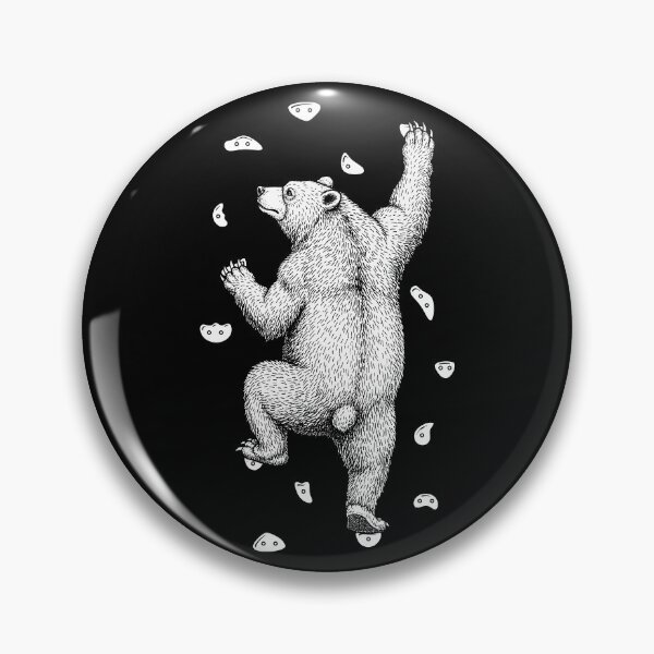 Item preview, Rock Climber Indoor Wall Climbing Bear Funny Climbers designed and sold by GrandeDuc.