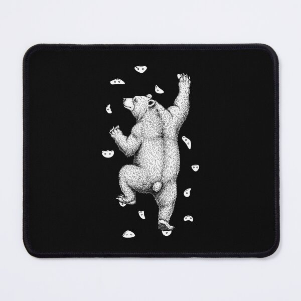 Item preview, Rock Climber Indoor Wall Climbing Bear Funny Climbers designed and sold by GrandeDuc.