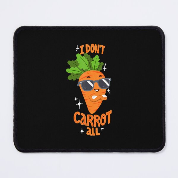 Item preview, Carrot Pun - I Don't Care At All designed and sold by SharronDawn.