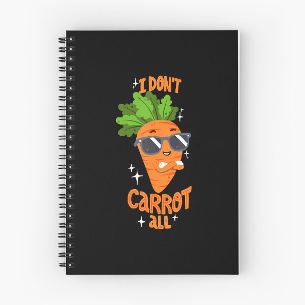 Item preview, Carrot Pun - I Don't Care At All designed and sold by SharronDawn.