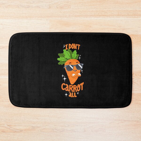 Item preview, Carrot Pun - I Don't Care At All designed and sold by SharronDawn.