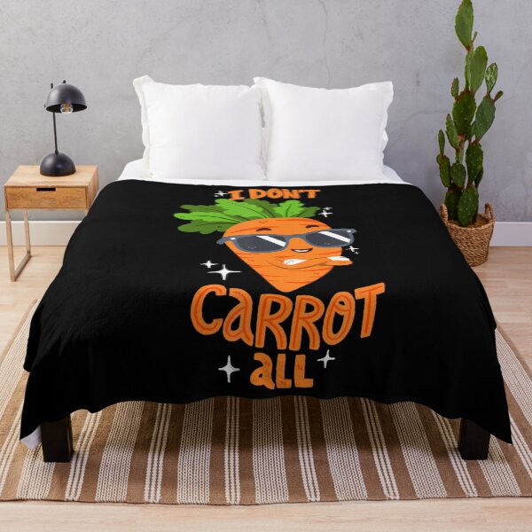 Item preview, Carrot Pun - I Don't Care At All designed and sold by SharronDawn.