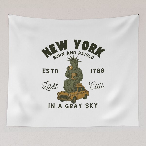 Item preview, New York : born and raised in a gray sky designed and sold by Peerless-Prime.
