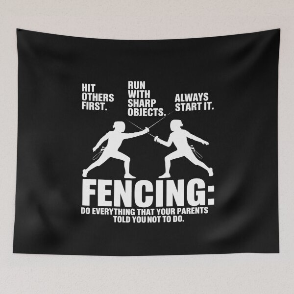 Item preview, Fencing - Everything Your Parents Told You designed and sold by nicomitchell.